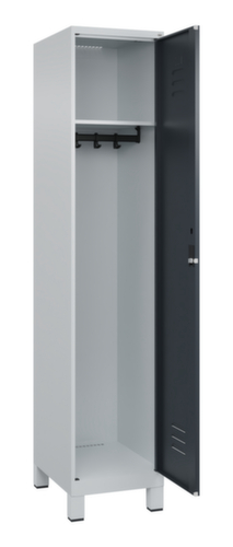 C+P Armoire vestiaire Classic Plus, largeur de compartiment 400 mm  L