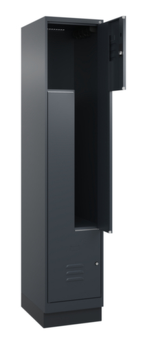 C+P Armoire vestiaire Z Classic Plus, largeur de compartiment 200/400 mm  L