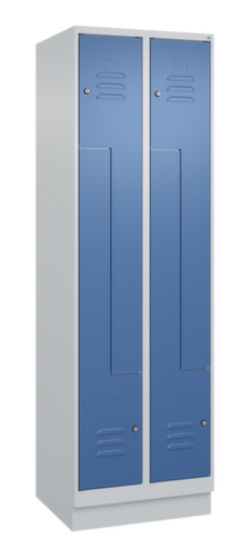 C+P Armoire vestiaire Z Classic Plus, largeur de compartiment 150/300 mm