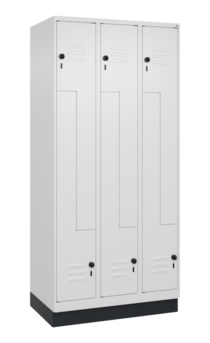 C+P Armoire vestiaire Z Classic Plus, largeur de compartiment 150/300 mm