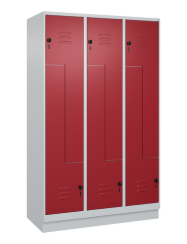 C+P Armoire vestiaire Z Classic Plus, largeur de compartiment 200/400 mm