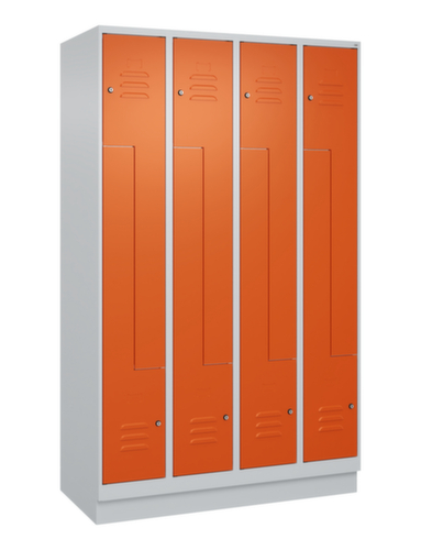 C+P Armoire vestiaire Z Classic Plus, largeur de compartiment 150/300 mm