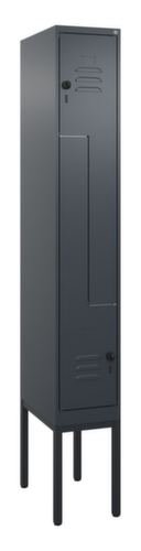 C+P Armoire vestiaire Z Classic Plus, largeur de compartiment 150/300 mm