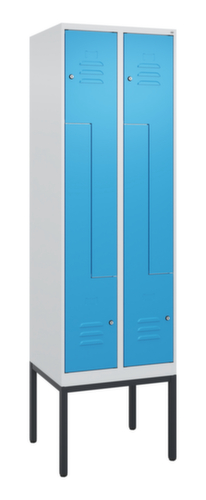 C+P Armoire vestiaire Z Classic Plus, largeur de compartiment 150/300 mm