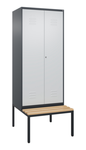 Armoire vestiaire EPI avec banc