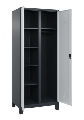 C+P Armoire de distribution de linge Classic Plus, largeur de compartiment 400 mm  L