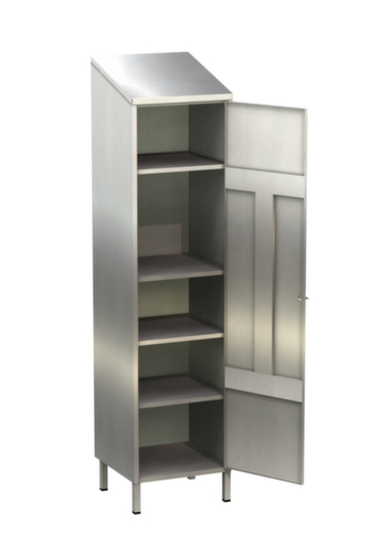 armoire d’entretien en acier inoxydable, largeur 500 mm  L