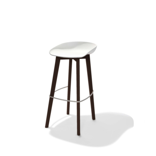 VEBA Tabouret de bar Essentials Keeve, assise blanc  L