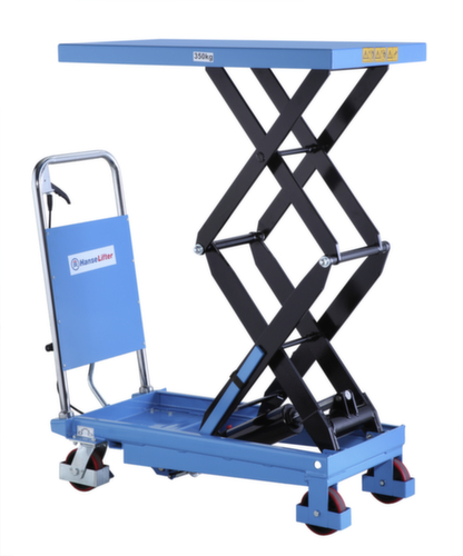 Hanselifter Table élévatrice avec entraînement manuel, 350 kg force, 910x500 mm  L