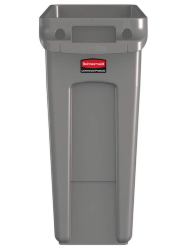 Rubbermaid Collecteur de recyclage Slim Jim® avec conduits d'air, 60 l, beige  L