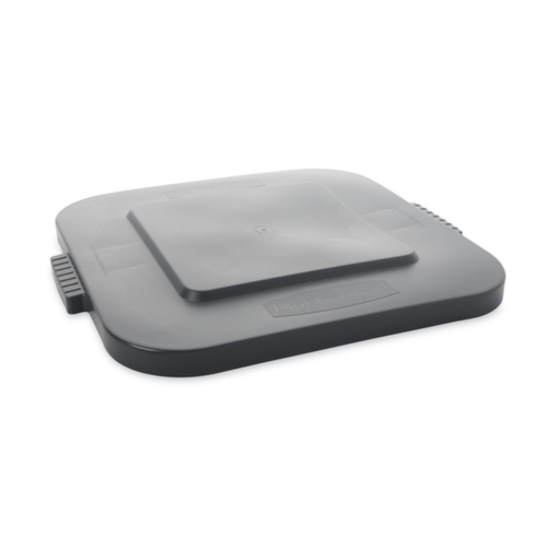 Rubbermaid Couverture pour conteneur de tri sélectif, gris  L