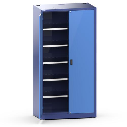 Thurmetall Armoire à portes battantes électrique, NCS S 4040-R70 B Bleu pigeon/NCS S 1060-R80B Bleu ciel  L