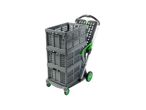 UDOBÄR Chariot pliable CLAX avec caisse pliable  L