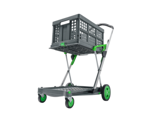 UDOBÄR Chariot pliable CLAX avec caisse pliable  L