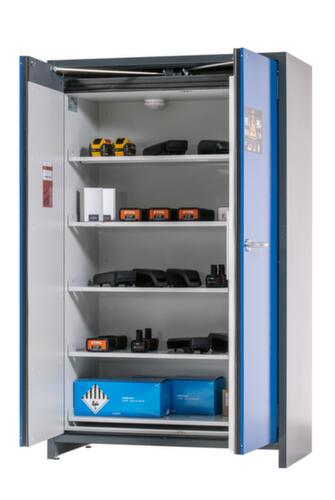 Asecos Armoire de stockage lithium-ion ION-LINE type 90, hauteur x largeur x profondeur 1953 x 1193 x 615 mm  L