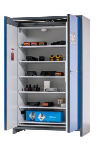 Asecos Armoire de stockage lithium-ion ION-LINE type 90, hauteur x largeur x profondeur 1953 x 1193 x 615 mm  L