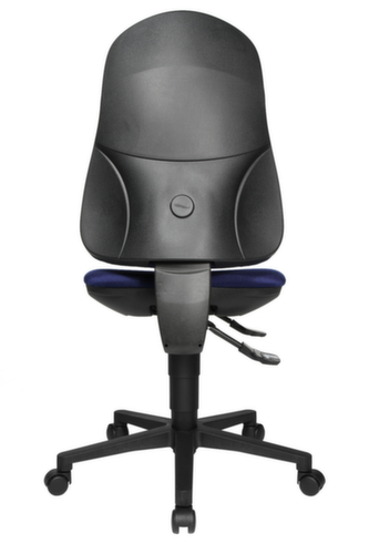 Topstar Siège de bureau pivotant Support SY avec assise ergonomique, bleu  L