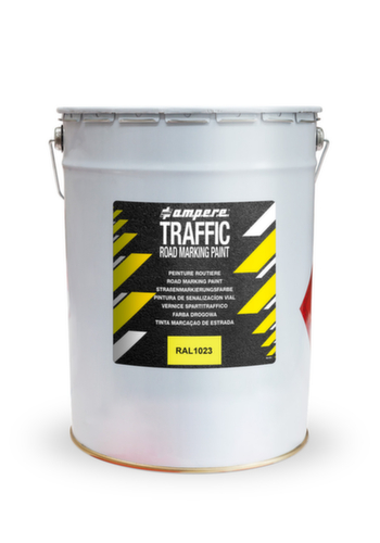 a.m.p.e.r.e. Peinture pour marquage routier TRAFFIC Road Marking Paint, jaune  L