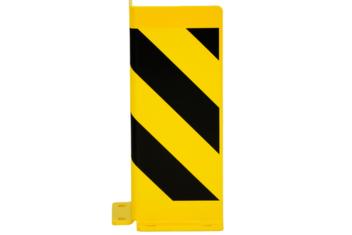 UDOBÄR Butée de protection en jaune/noir, hauteur x longueur 400 x 160 mm  L