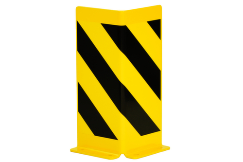 UDOBÄR Butée de protection en jaune/noir, hauteur x longueur 400 x 160 mm  L