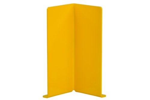 UDOBÄR Butée de protection en jaune/noir, hauteur x longueur 400 x 160 mm  L