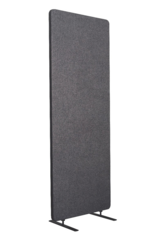 UDOBÄR Cloison de table insonorisante RECLAIM, hauteur x largeur 1680 x 600 mm, paroi gris ardoise  L