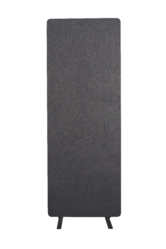 UDOBÄR Cloison de table insonorisante RECLAIM, hauteur x largeur 1680 x 600 mm, paroi gris ardoise