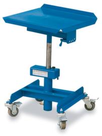 RAPIDLIFT Support matériel inclinable avec réglage en continu de la hauteur, force 150 kg, hauteur 510 - 700 mm