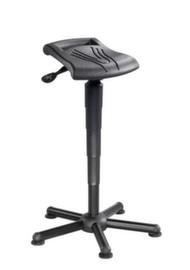 meychair Siège assis-debout Assistent Futura AF9, hauteur d’assise 590 - 875 mm, piètement RAL9005 noir foncé