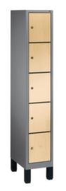 C+P armoire multicases Evolo, 5 compartiments