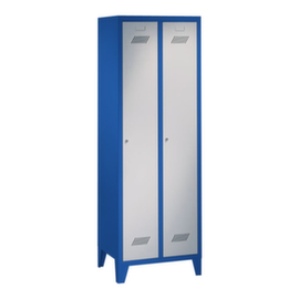 PAVOY Armoire vestiaire Basis avec 2 compartiments, largeur de compartiment 300 mm