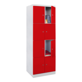 PAVOY armoire multicases Basis Plus, 8 compartiments