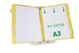 tarifold Système de tableau de bord, avec 10 tableaux de consultation en DIN A3