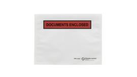 Pochette pour documents autocollante en papier