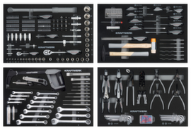 KRAFTWERK® Composition d'outils EVA 337 pcs.