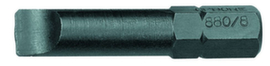 880 8 Embout de tournevis 5/16" fente 8 mm