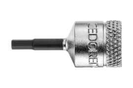 IN 20 2,5 Embout de tournevis 1/4" femelle 6 pans 2,5 mm