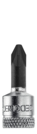 IKS 20 PZD 2 Embout de tournevis 1/4" cruciforme PZ 2