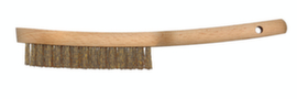 R93700043 Brosse métallique 3 rangées 290 mm manche bois