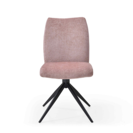 Bisley Siège visiteur Easy Meet F 720 avec dossier capitonné, assise tissu (100 % polyester), rose pastel