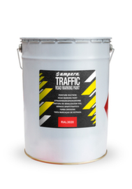 a.m.p.e.r.e. Peinture pour marquage routier TRAFFIC Road Marking Paint, rouge