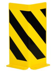 UDOBÄR Butée de protection en jaune/noir, hauteur x longueur 400 x 160 mm