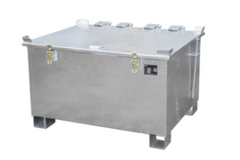 Bauer Récipient de stockage au lithium-ion LIL280 avec matériau de remplissage pour la protection contre l'incendie, capacité 280 l