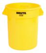 Rubbermaid Conteneur universel, 75 l, jaune