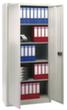 Bisley Armoire de classement, 5 hauteurs des classeurs, gris clair/gris clair  S