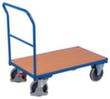 VARIOfit Chariot avec barre de poussée, force 500 kg, plateau longueur x largeur 1060 x 600 mm  S