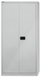 Bisley Armoire de classement, 5 hauteurs des classeurs, gris clair/gris clair  S