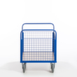 Rollcart Wagon à trois parois en grille, force 500 kg, plateau longueur x largeur 1200 x 780 mm  S