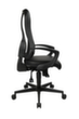 Topstar Siège de bureau pivotant Sitness Racer RS mit AL "Q3" avec assise 3D, noir  S