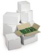 Caisse en carton ondulé blanc force 40 kg